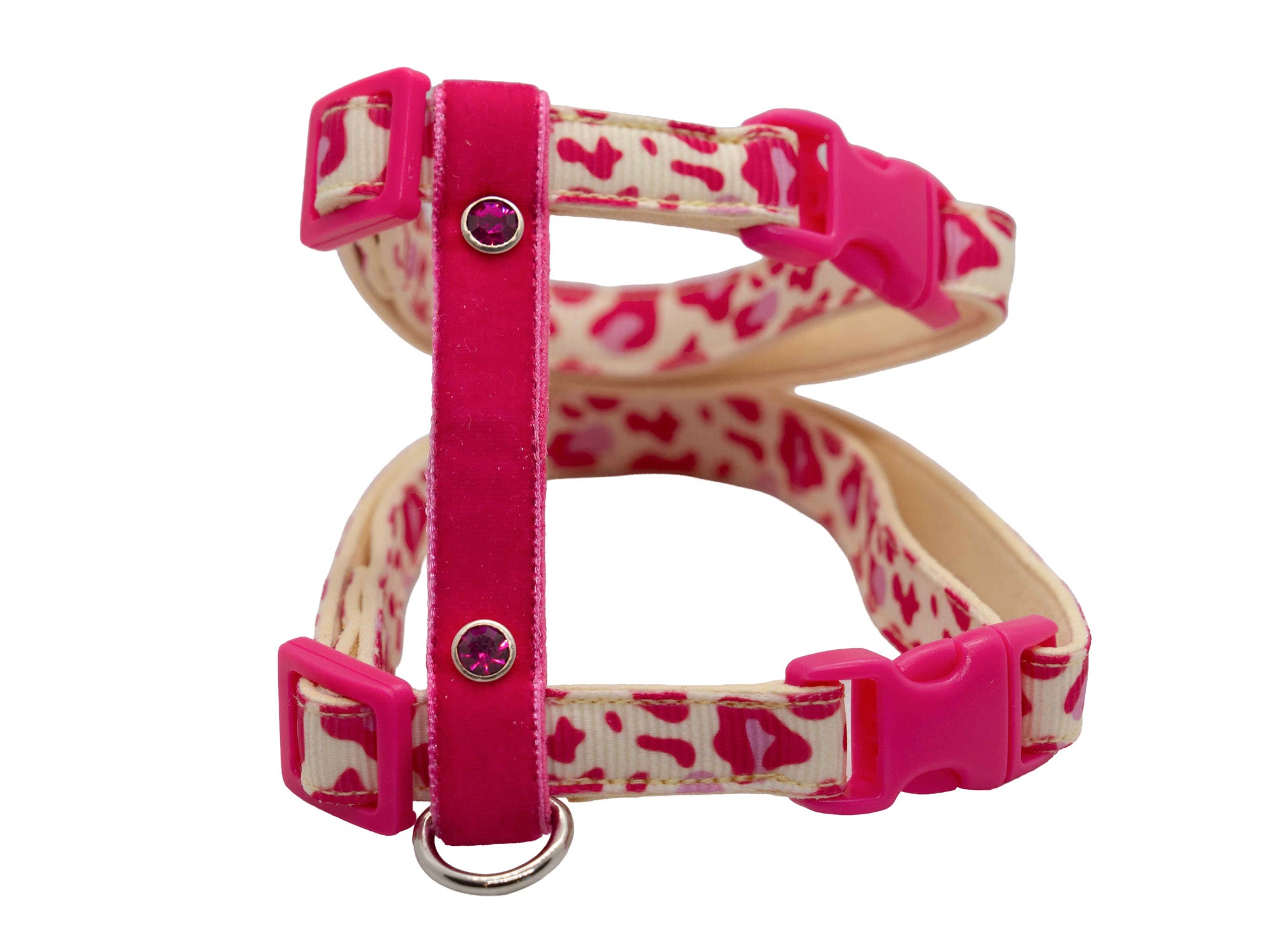 Postroj pro králíka MALGIE světlý maskáč – samet